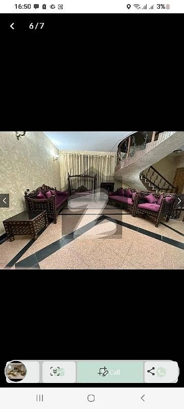 f10/4ground portion 1beds 1bath fully furnished only ladies Rent 40000 not real pic