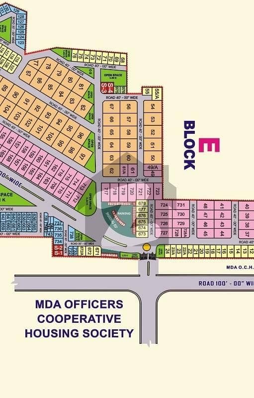 30 Marla Corner Plot For Sale In Wapda Town Phase-1 E-Block