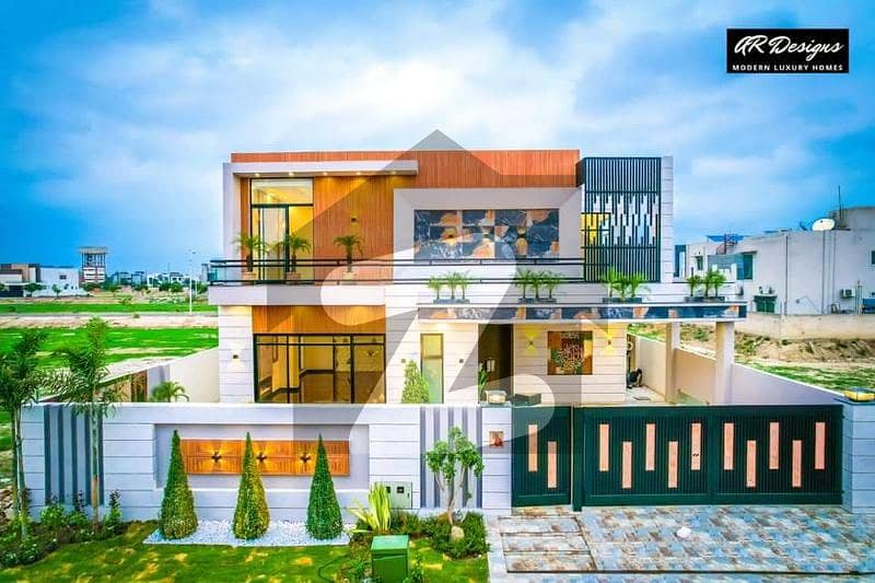 1 Kanal Brand New Unique Modern Design House For Rent In DHA Prime Location