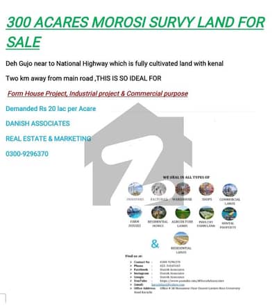 300 ACARES MOROSI SURVY LAND FOR SALE