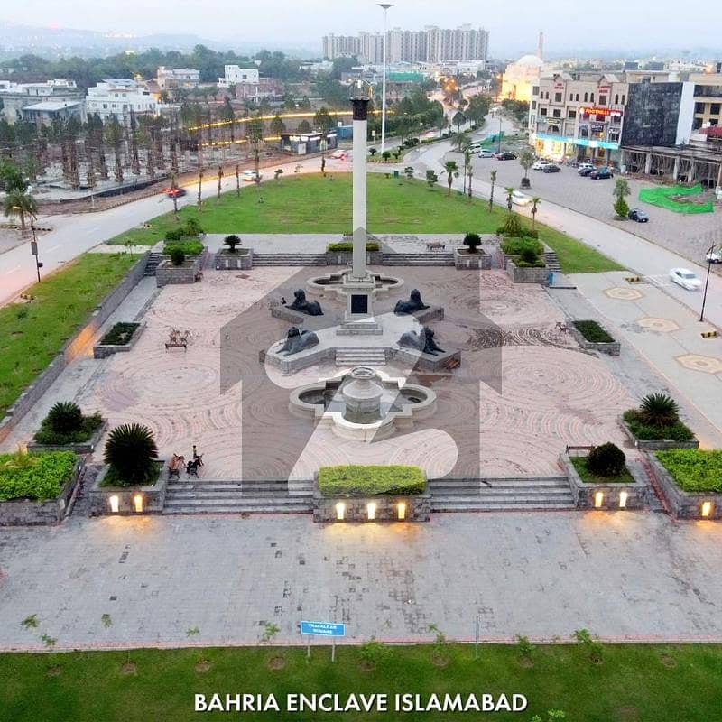 Prime Location 9 Marla Boulevard plot For sale in Bahria Enclave Islamabad Sector C2 Road 10