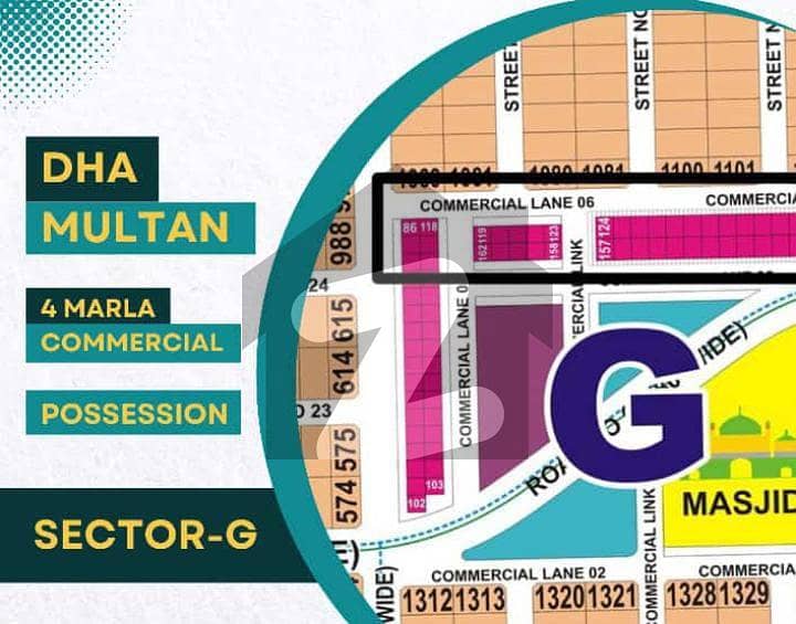 Sector G 4 Marla Commercial available for sale
