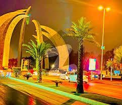 10 Marla Commercial plot Facing Eiffel Tower Open Form For Sale In Johar Block Sec-E Bahria Town Lahore,