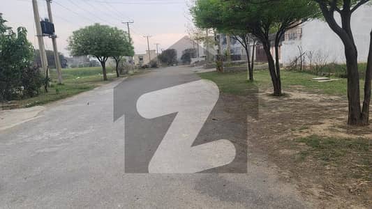 8 Marla Plot On Back Of Main Double Road And Heighted Location Plot For Sale
