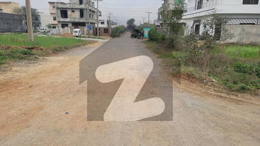 8 Marla Plot On Back Of Main Double Road And Heighted Location For Sale