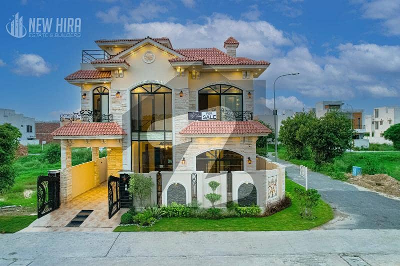 5 Marla Brand New Luxury Spanish House For Sale In Dha 9 Town Near Park
