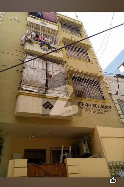 نارتھ ناظم آباد ۔ بلاک ایل نارتھ ناظم آباد,کراچی میں 2 کمروں کا 3 مرلہ فلیٹ 68.0 لاکھ میں برائے فروخت۔