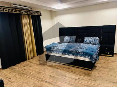 Heights one extension one bedroom fully furnished apartment available for rent in bahria town