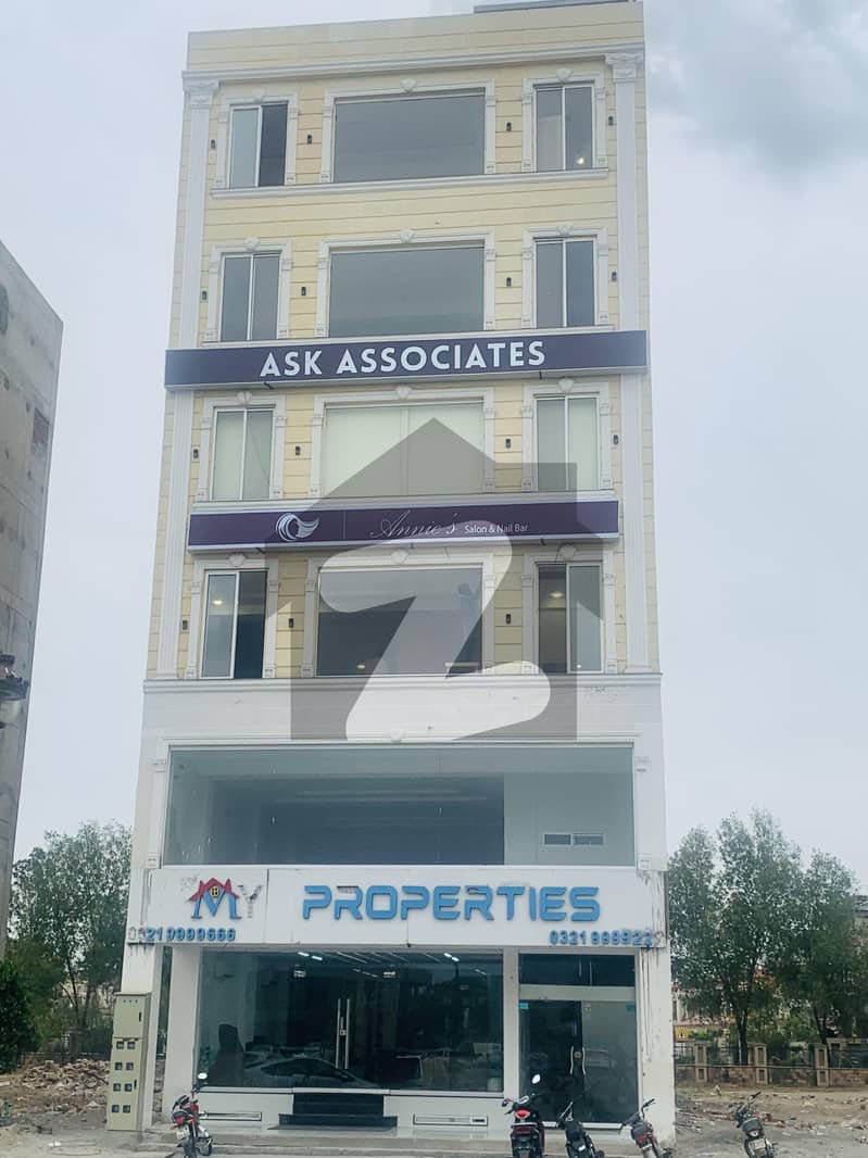 8 Marla Basement Brand New Commercial building Available For Rent