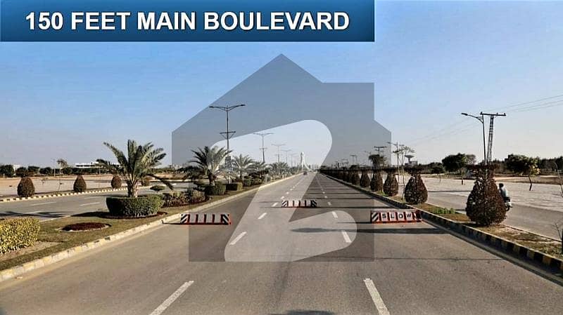 6-Marla On Ground Developed Plot Available For Sale On Easy Installment In New Lahore City Phase-2 Total Price 60-Lac Down Payment