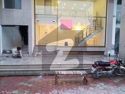 4 Marla Commercial Plaza Basement Ground And Mezzanine Floor In DHA Phase 6 For Rent
