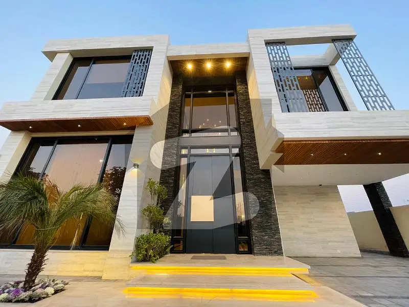 01 Kanal Fully Furnished Modern Design House Is Available For Sale In DHA Phase-7