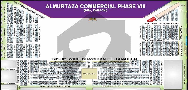 Prime Residential Plot For Sale In Al Murtaza Commercial, DHA Phase 8, Karachi