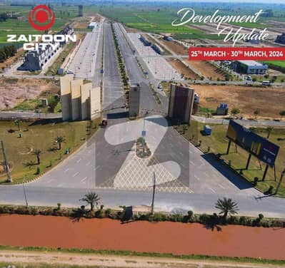 Zaitoon City On Ground Plots Available for Sale Cash Or Installments