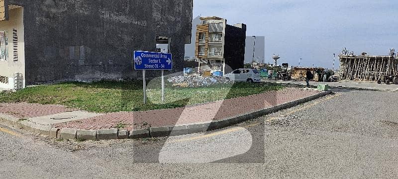 Commercial Plot Sized 5 Marla Corner Is Available For Sale In Bahria Town Phase 8 - E Commercial