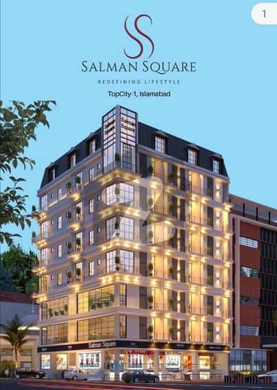 Buy A Shop Of 163 Square Feet In 
SALMAN SQUARE 
Top City 1