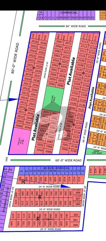 Plot 120 Sq-Yd Superior Block 2 North Town Residency Phase 1