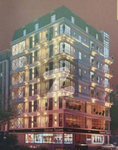 373 Square Feet Flat in a 3 Side Corner Plaza in Top City Islamabad