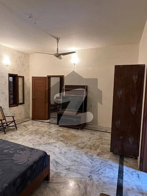 1 Bedroom Fully Furnished Exqusuite Annexy Suite In A 1000 Square Yards Bungalow Situated At DHA Phase 2 Near Defence Library Is Available For Rent