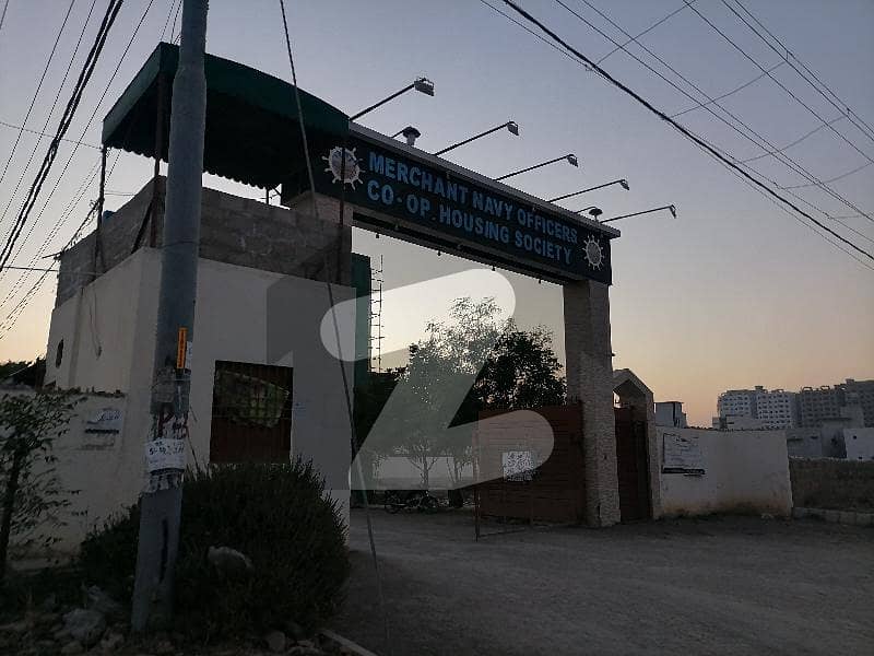 West Open Residential Plot In Pakistan Merchant Navy Society For sale