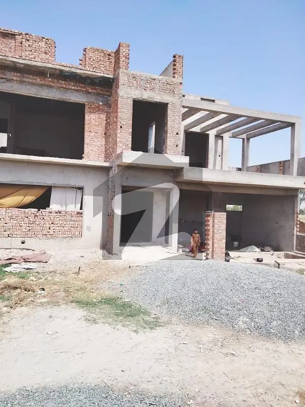1 Kanal Double Storey Gray Structure House For Sale In Chinar Bagh Raiwind Road Lahore