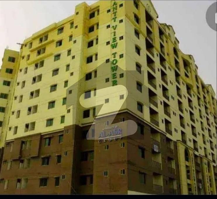 کینٹ ویوٹاور جناح ایونیو,کراچی میں 2 کمروں کا 4 مرلہ فلیٹ 75.0 لاکھ میں برائے فروخت۔
