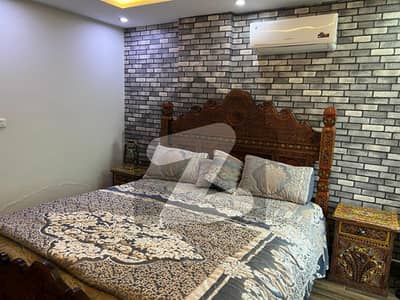 One Bed Furnished Apartment Available For Rent In Iqbal Block Sector E Bahria Town