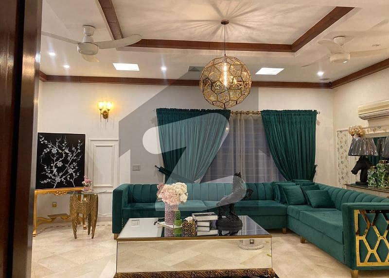 1 Kanal New Model Designer Bungalow Furnished Upper Portion Available For Rent In DHA