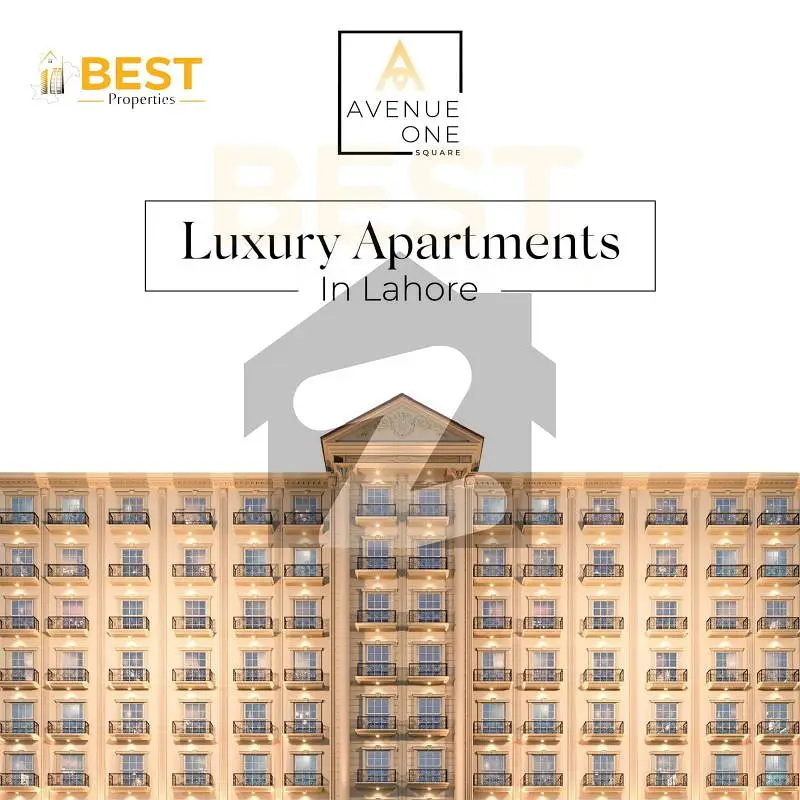 1 Bed Luxurious Apartment For Sale In Avenue One Square Main Pine Avenue Khayaban-E-Amin Lahore