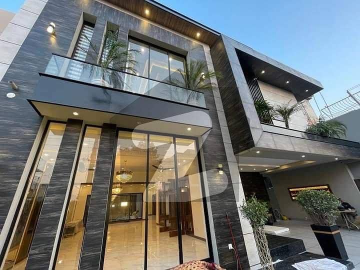7 Beds 1 Kanal Brand New Ultra Modern Design With Double Height Lobby House For Sale