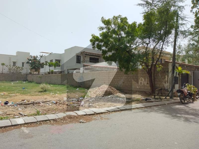 1000 Yards Residential Open Plot 60 Front for Sale At Most Captivating Location in Khayaban-e-Shamsheer In Dha Defence Phase 5 Karachi.