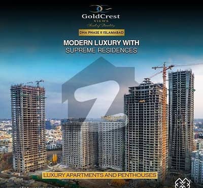 Luxury Three Bedroom Apartment For Sale In Goldcrest Highlife-1 Near Giga Mall, Defence Residency, DHA 2 Islamabad