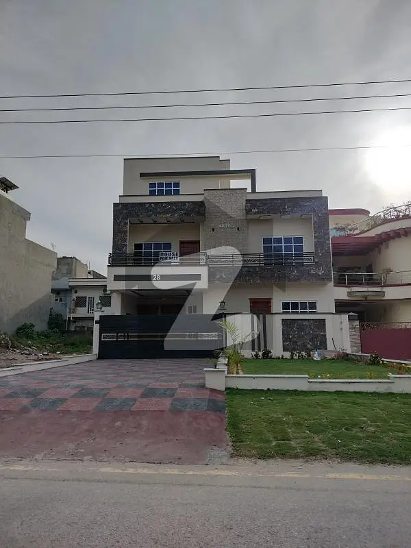 Main Double Road Prime Location 35 X 70 Brand New Luxury House For Sale In G-13 Islamabad