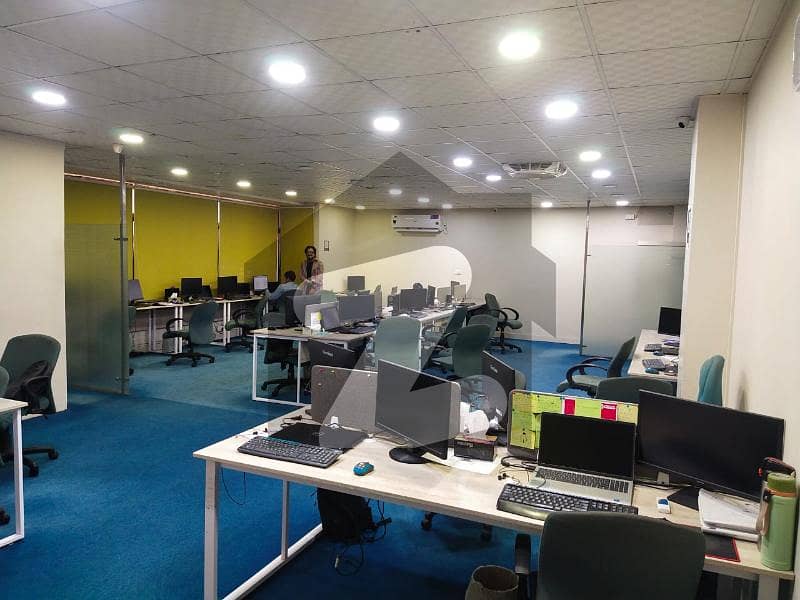 1200 Sq Ft Furnished Office Available In Well Maintained 24/7 Building Of Main Shahra E Faisal