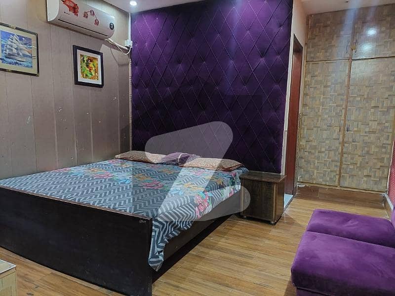 1 Bedroom Fully Furnished Flat For Rent in Block H-3 Johar Town Lahore.