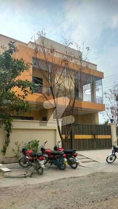 12 Marla Brand New Corner House For Sale In Valencia Town Lahore