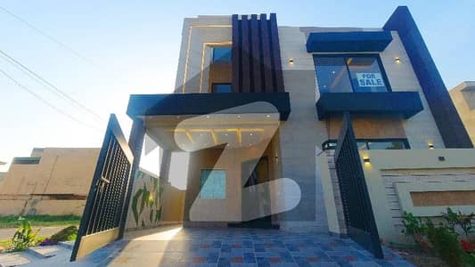9 Marla Brand New House For Sale In H Block Of Banker Avenue Lahore