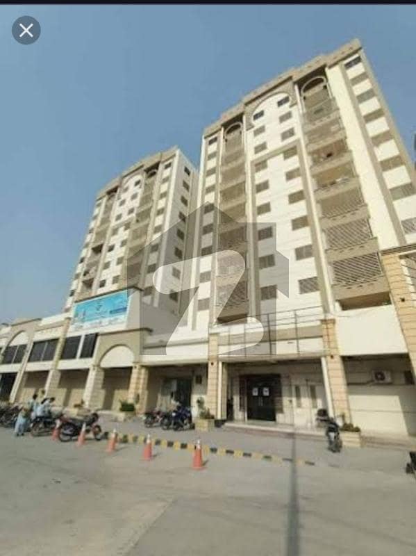 سٹی ٹاور اینڈ شاپنگ مال یونیورسٹی روڈ,کراچی میں 2 کمروں کا 5 مرلہ فلیٹ 1.15 کروڑ میں برائے فروخت۔