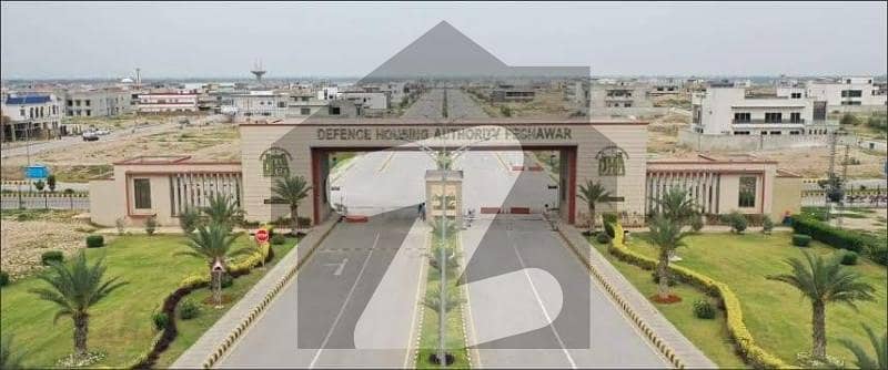 DHA Peshawar Sector D Prism 2 Kanal Plot Number 23 Army South Open Main Double Road