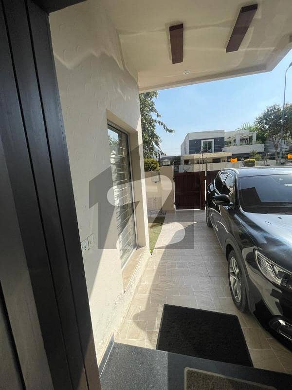 10 Marla Slightly Used Modern House For Rent In Dha Phase 5 Near To Park & Commercial