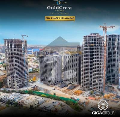 One Bedroom Apartment For Sale In Goldcrest Highlife-2 Near Giga Mall, World Trade Center, DHA-2 Islamabad