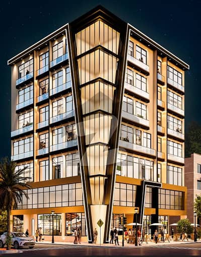 Shop Available For Sale On 3 Years Instalment In Crystal Tower Bahria Orchard Lahore