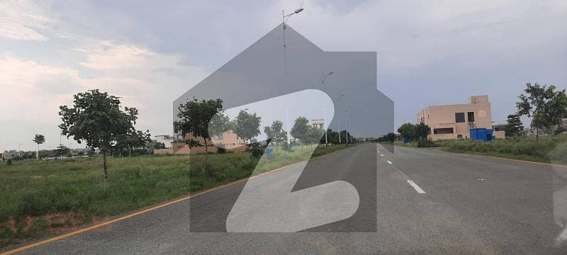 Back of Main Road 1 Kanal Possession Plot For Sale in DHA Phase 8 IVY Green Block Z1 |