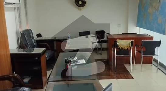 Fully Furnished 4 Marla Mezzanine Office For Rent Good Location And Reasonable Price