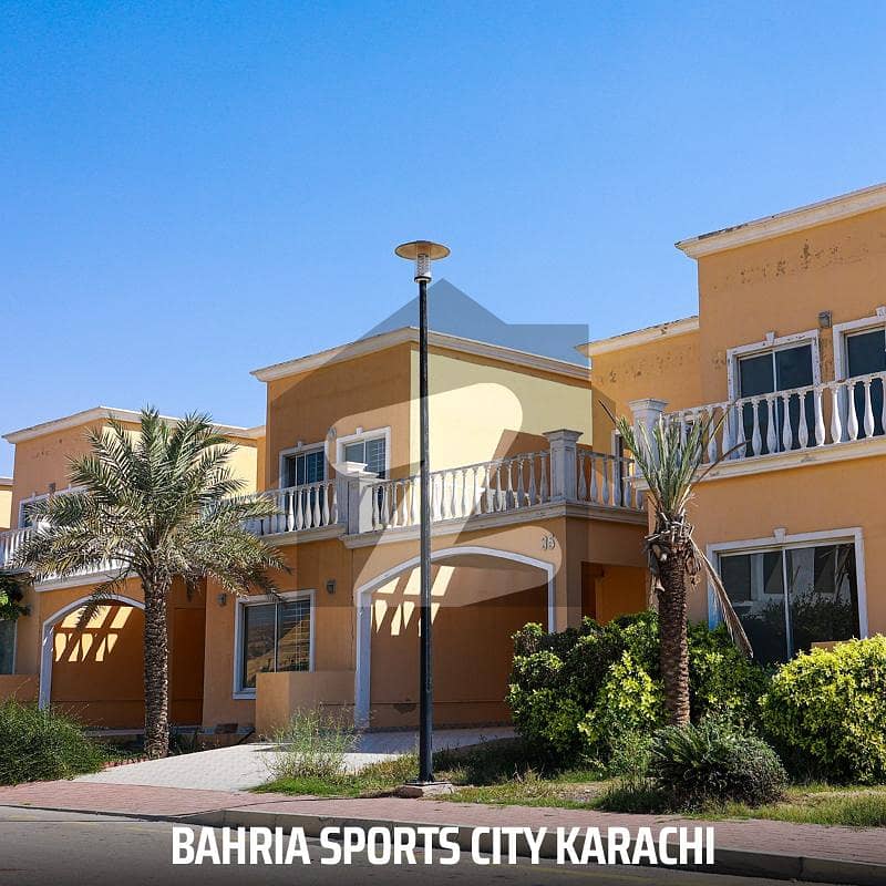 Bahria Sport City Villa Available For Sale At Good Location Of Bahria Town Karachi