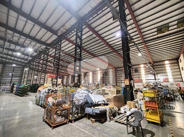 8 kanal warehouse for rent in Quaid e Azam industrial Estate