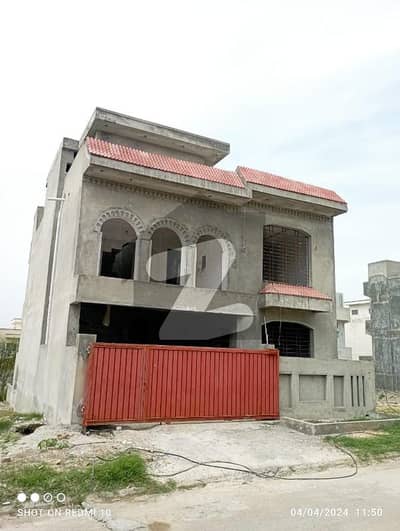 Well-Constructed Grey Structure House Available For Sale In Jinnah Gardens Phase 1
