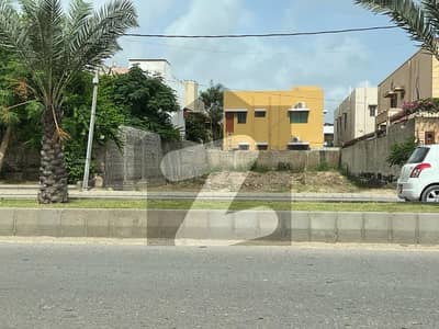 Beautifully Constructed Residential Plot Is Available For Sale In Khayaban-E-Ittehad Road