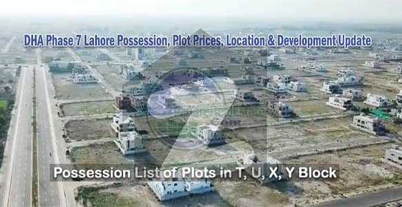 Prime Residential Delight: Luxurious 1-Kanal Plot for Sale with High Resale Potential in DHA Phase 7 (Block -X)