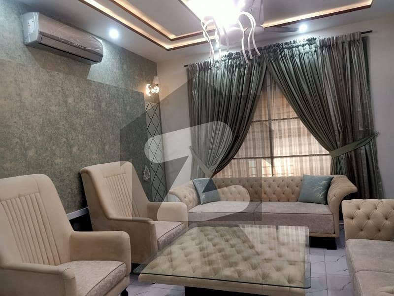 10 Marla Full furnished house for secter c block BahriaTown Lahore